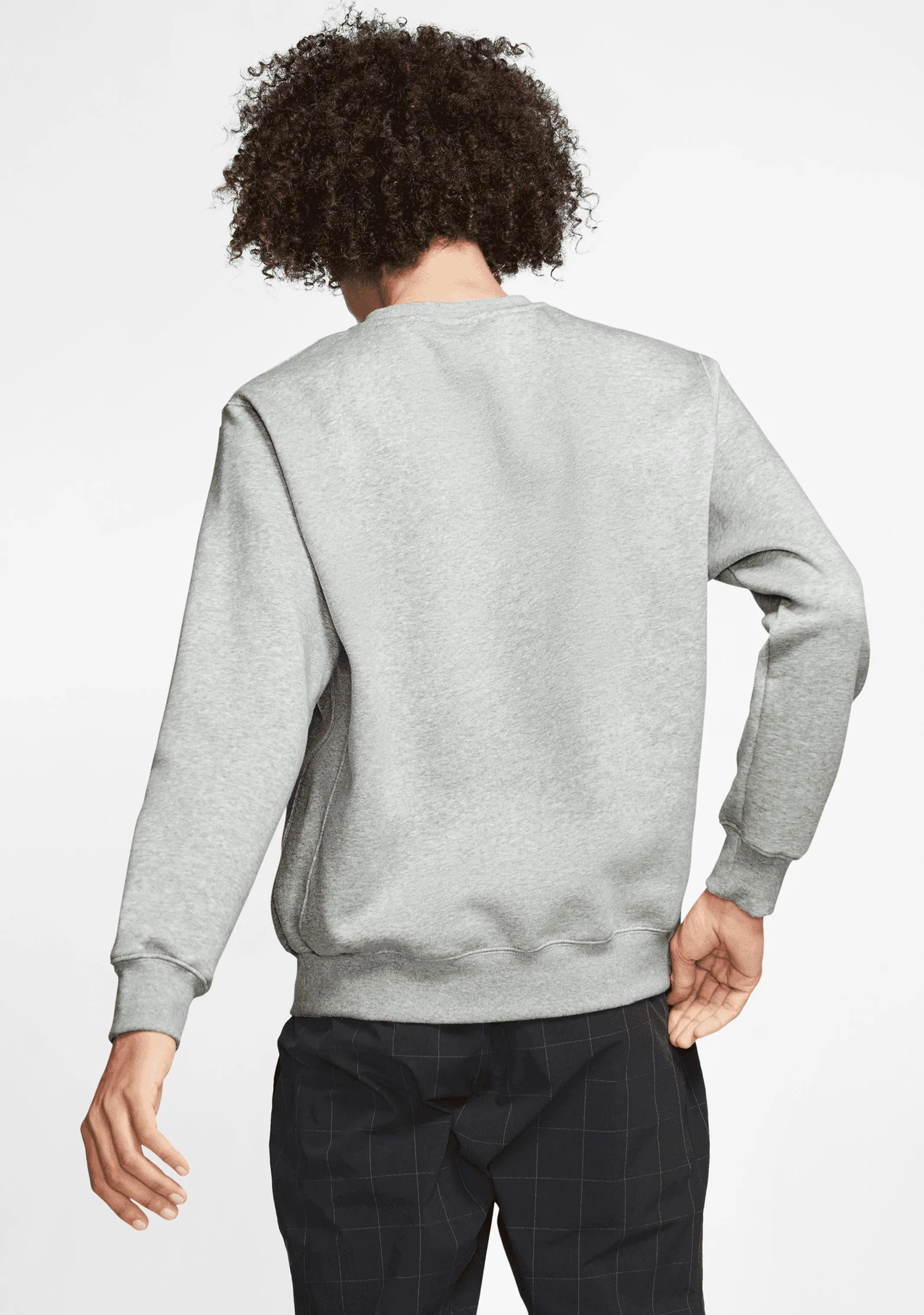 Nike Men's NSW Club Crew BB Grey