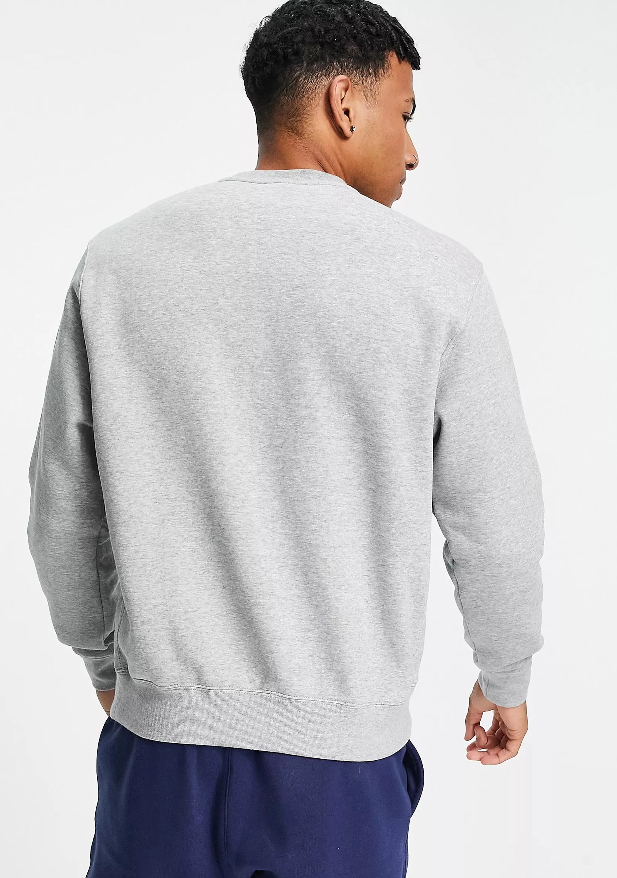 Nike Men's NSW Club Crew BB Grey