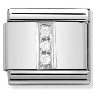 Initiales de nomination Bijoux Lettre I Argent
