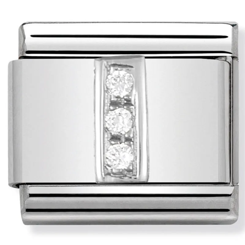 Initiales de nomination Bijoux Lettre I Argent