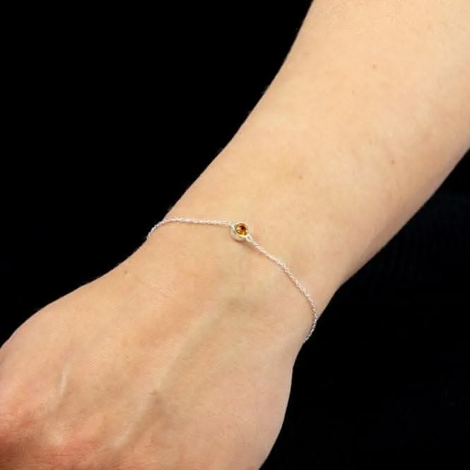 Bracelet Pierre de Naissance Novembre avec Cristal Swarovski B5294 Bijoux Beginnings