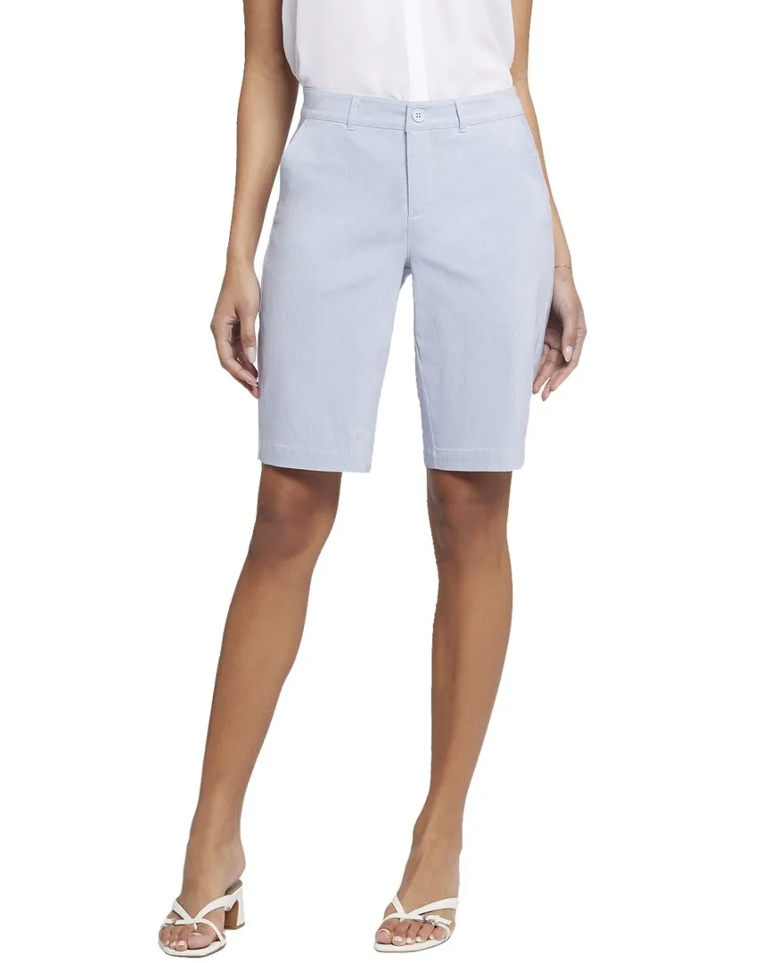 NYDJ Bermuda Light Blue Heather Short