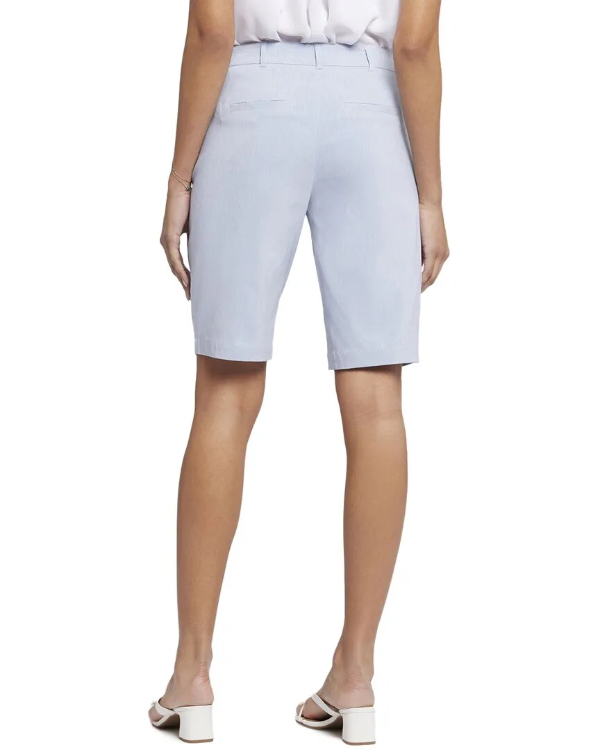 NYDJ Bermuda Light Blue Heather Short