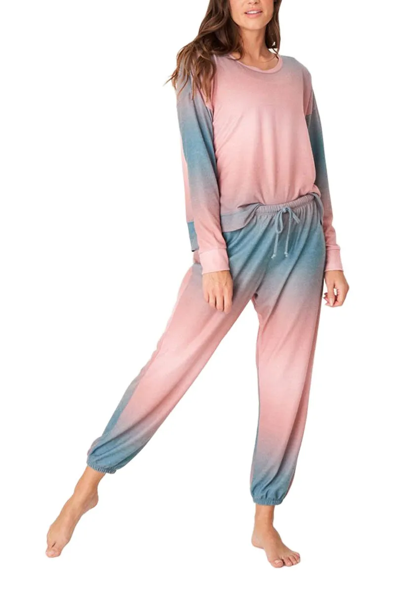 Onzie Flow High Low Sweatshirt 3767 Beach, Prey, Animal Quartz
