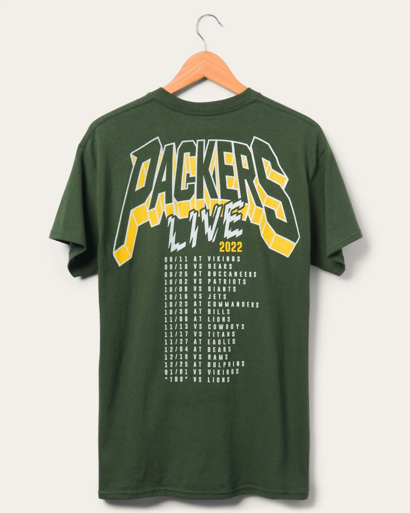 Packers Concert Fan Tee