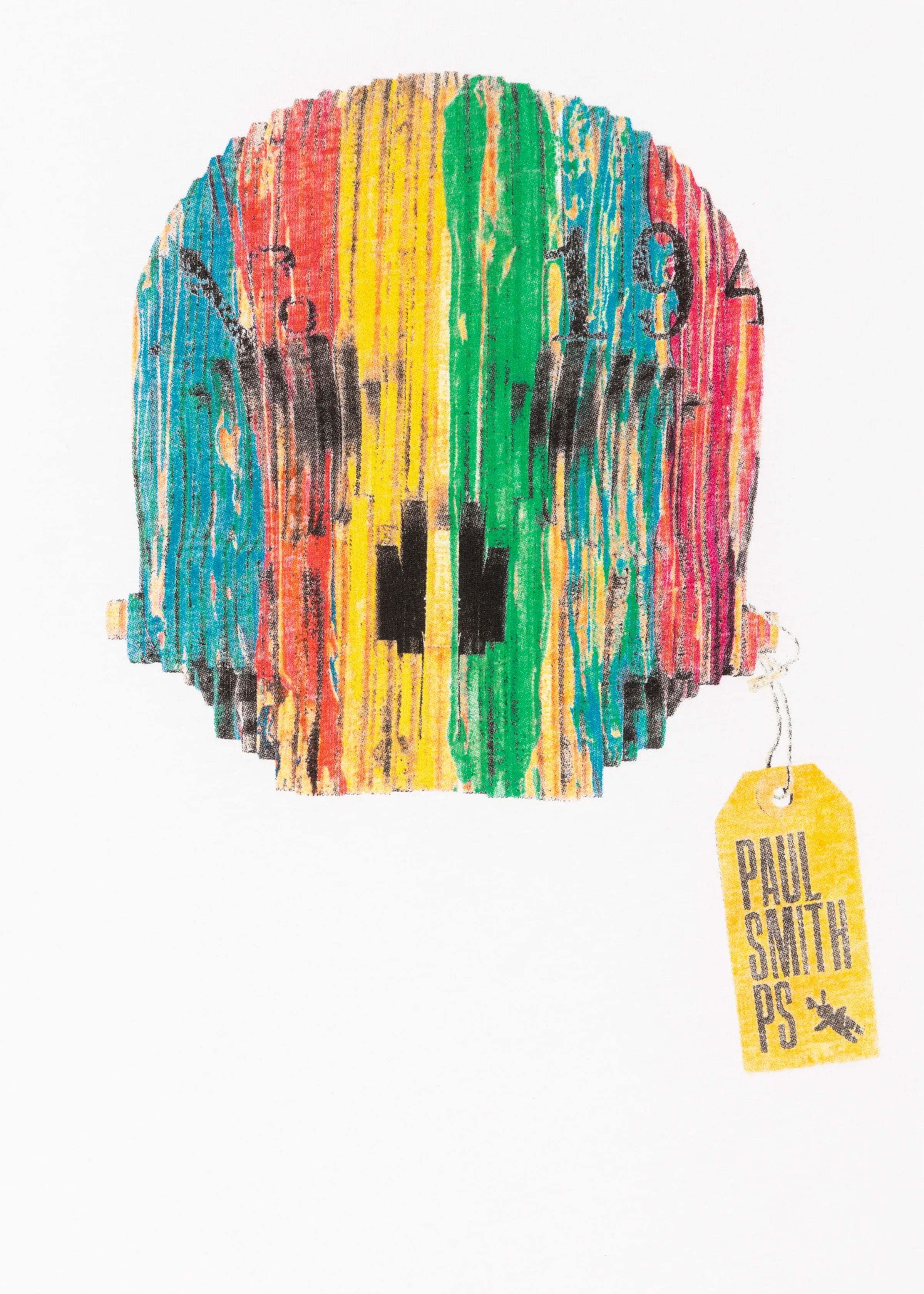 Paul Smith Wooden Skull T-Shirt