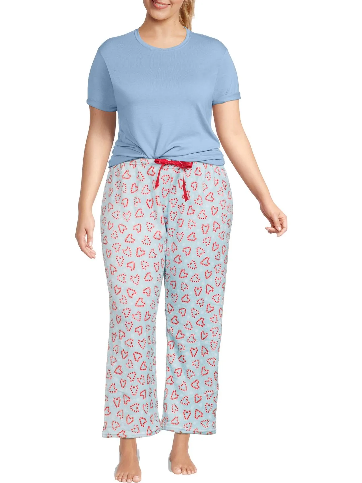Plus Womens Comfy Sleepwear Pajama Bottoms