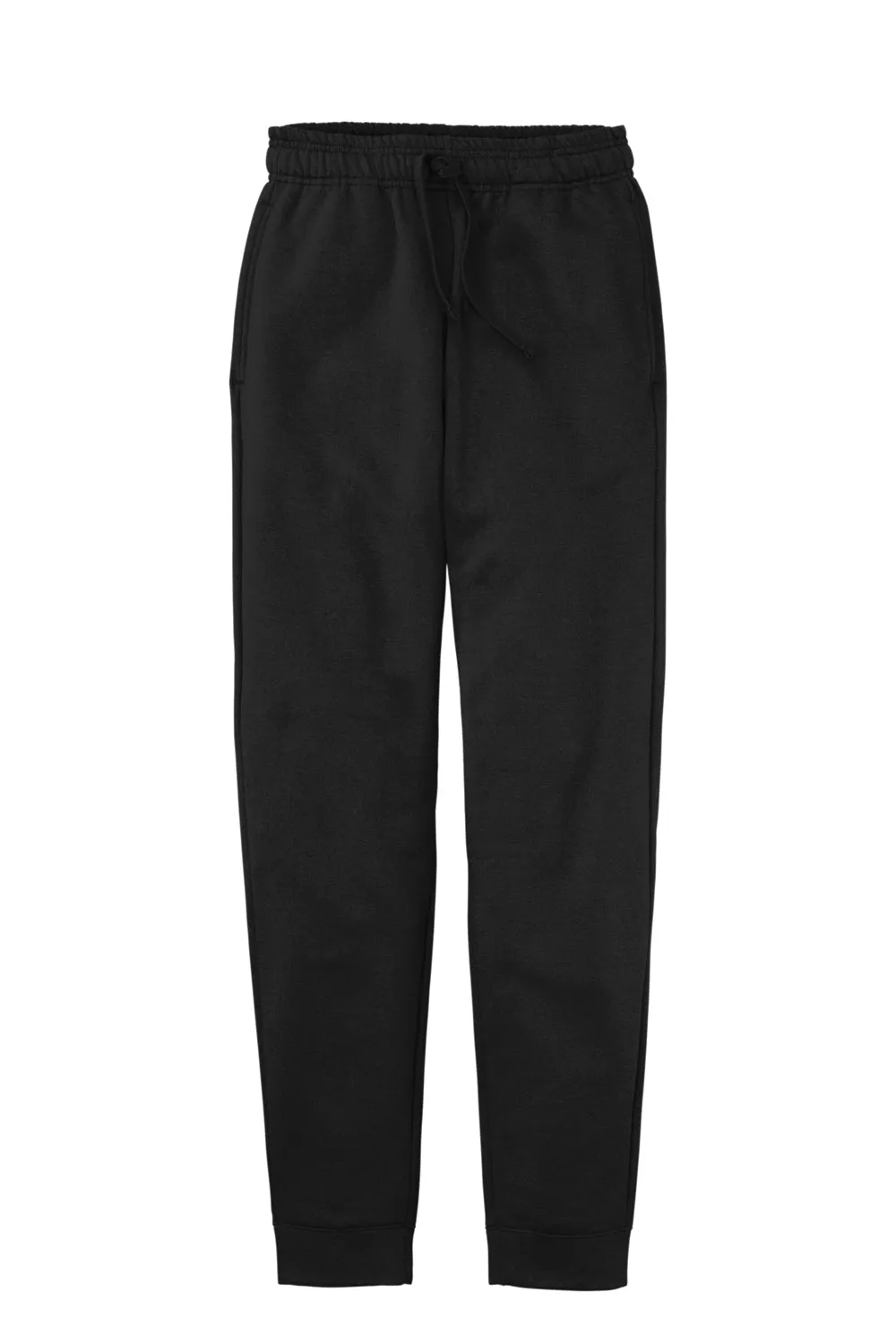 Port & Company Mens Core Fleece Jogger Sweatpants w/ Pockets - Jet Black