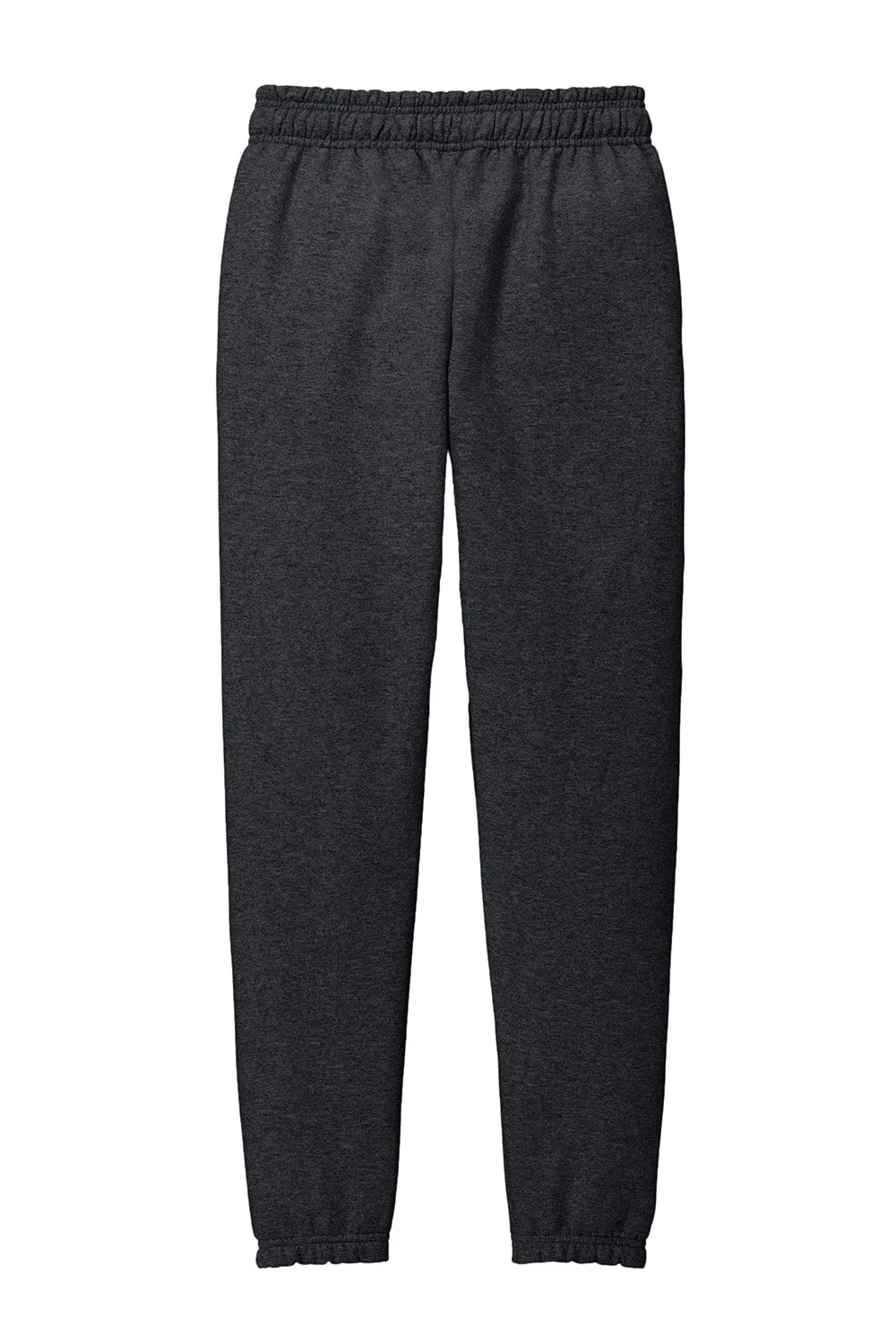 Port & Company Mens Core Fleece Sweatpants w/ Pockets - Heather Dark Grey