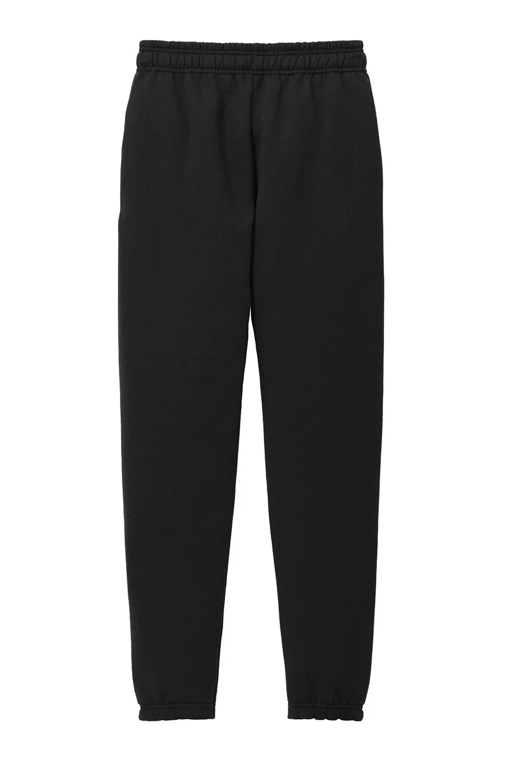 Port & Company Mens Core Fleece Sweatpants w/ Pockets - Jet Black