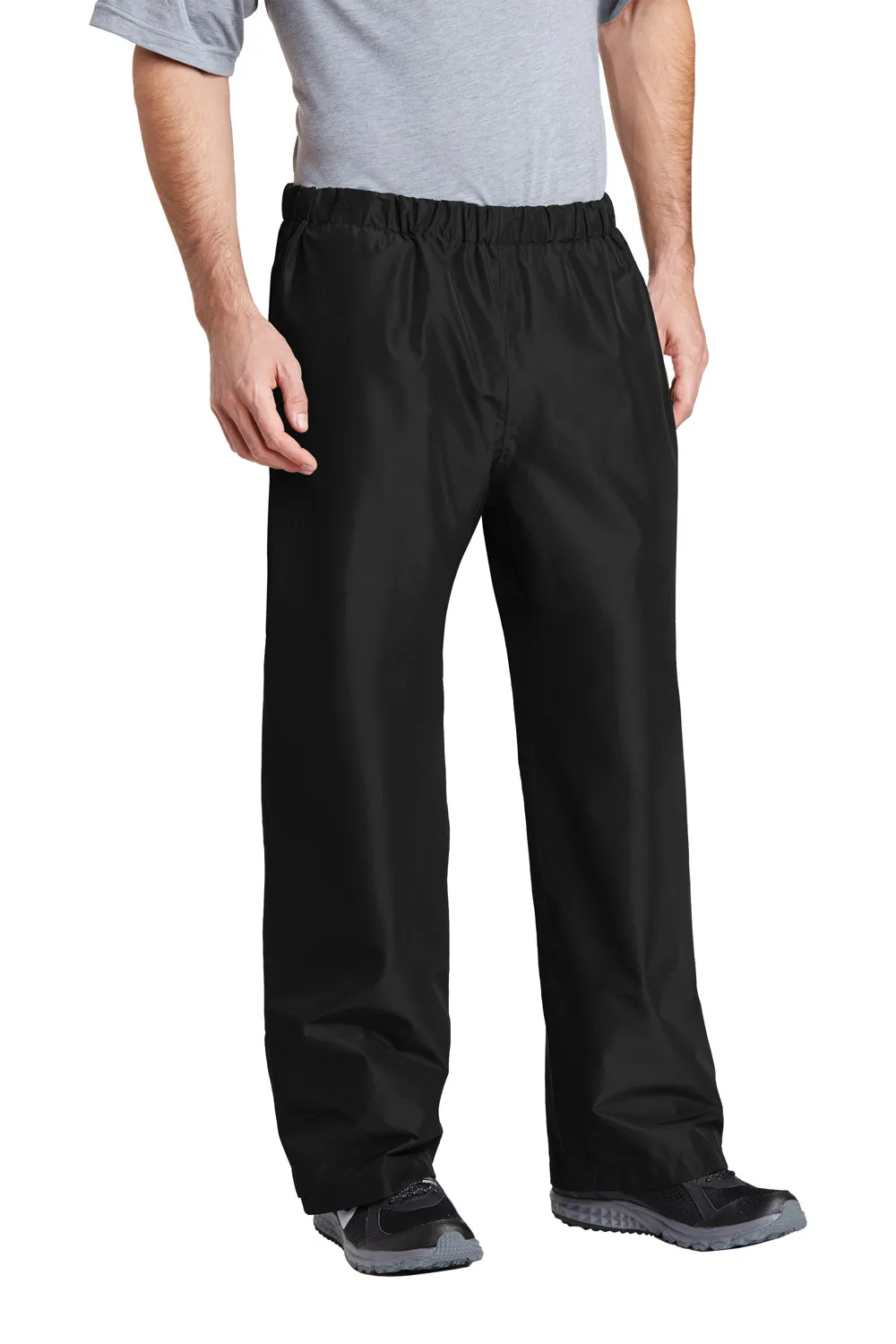 Port Authority Mens Torrent Waterproof Pants - Black