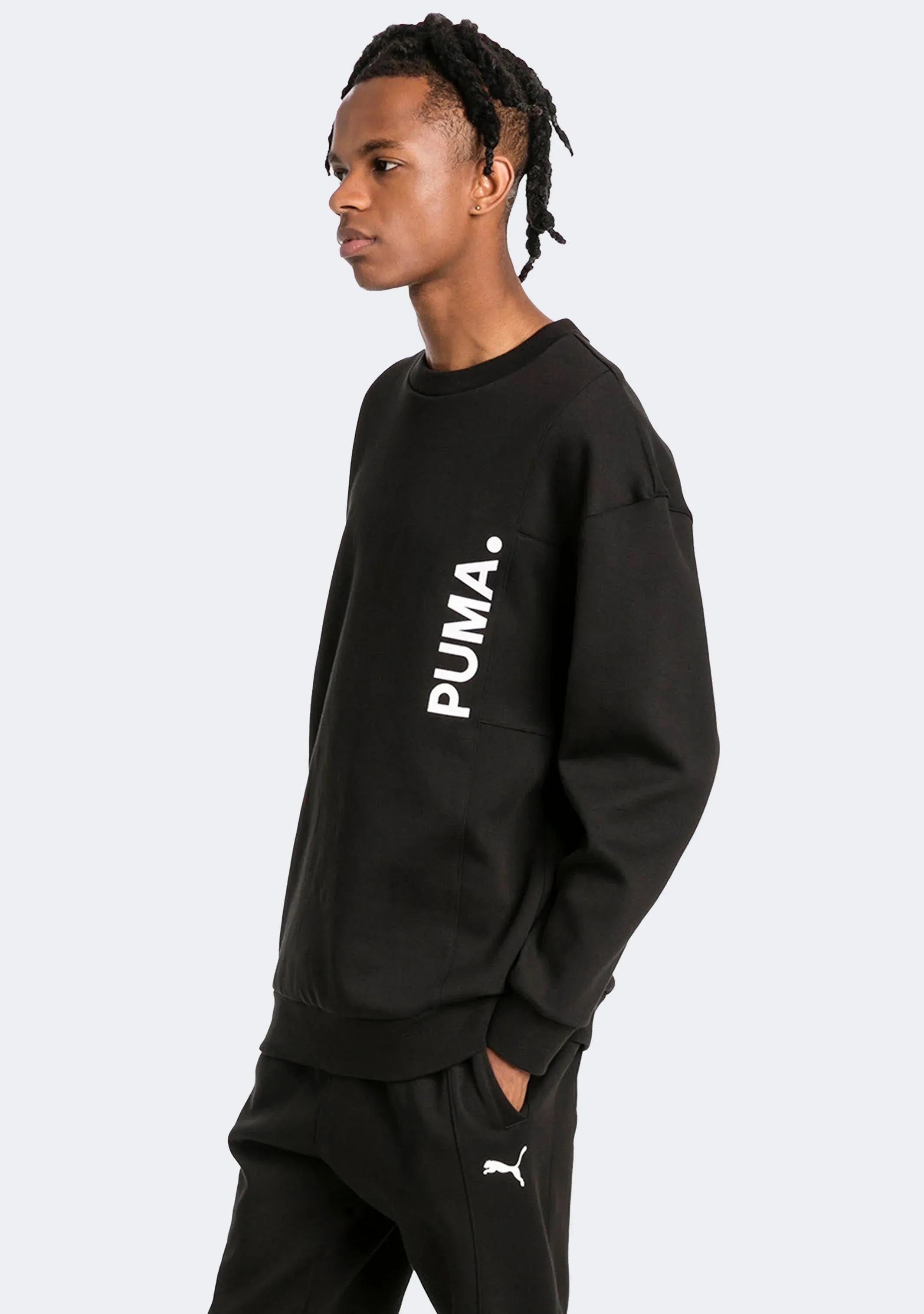 Puma Men's Epoch Cotton Crew Black