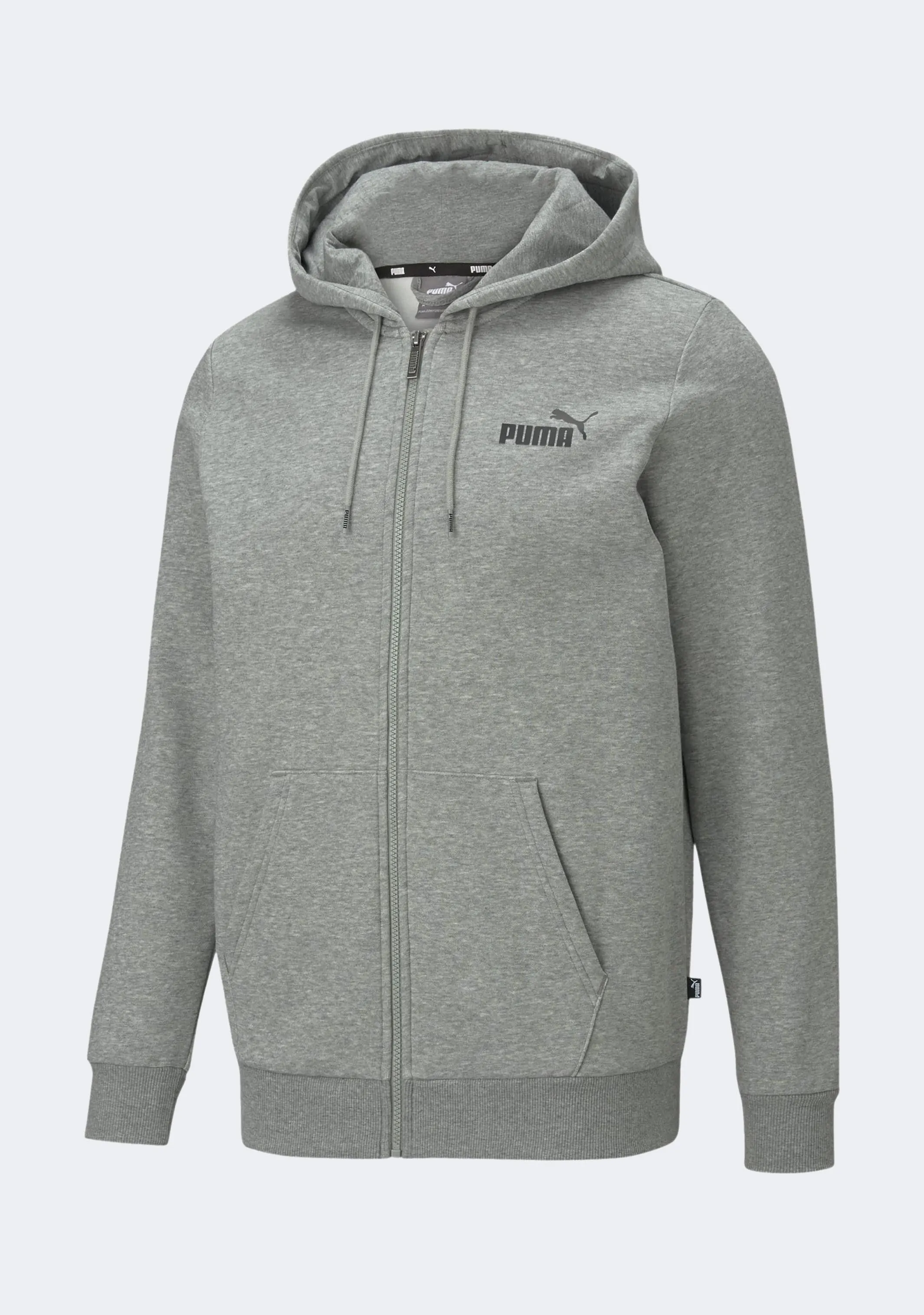 Puma Men's Essential Small Logo Full Zip Hoodie
