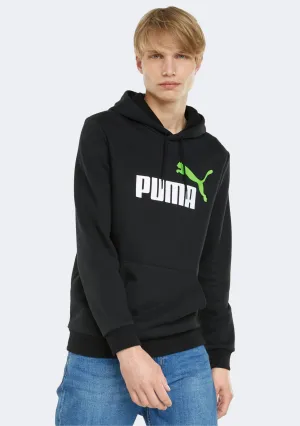 Puma Men's Essentials  2-Tone Big Logo Hoodie