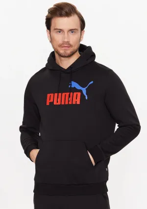 Puma Mens Essentials  2-Tone Big Logo Hoodie