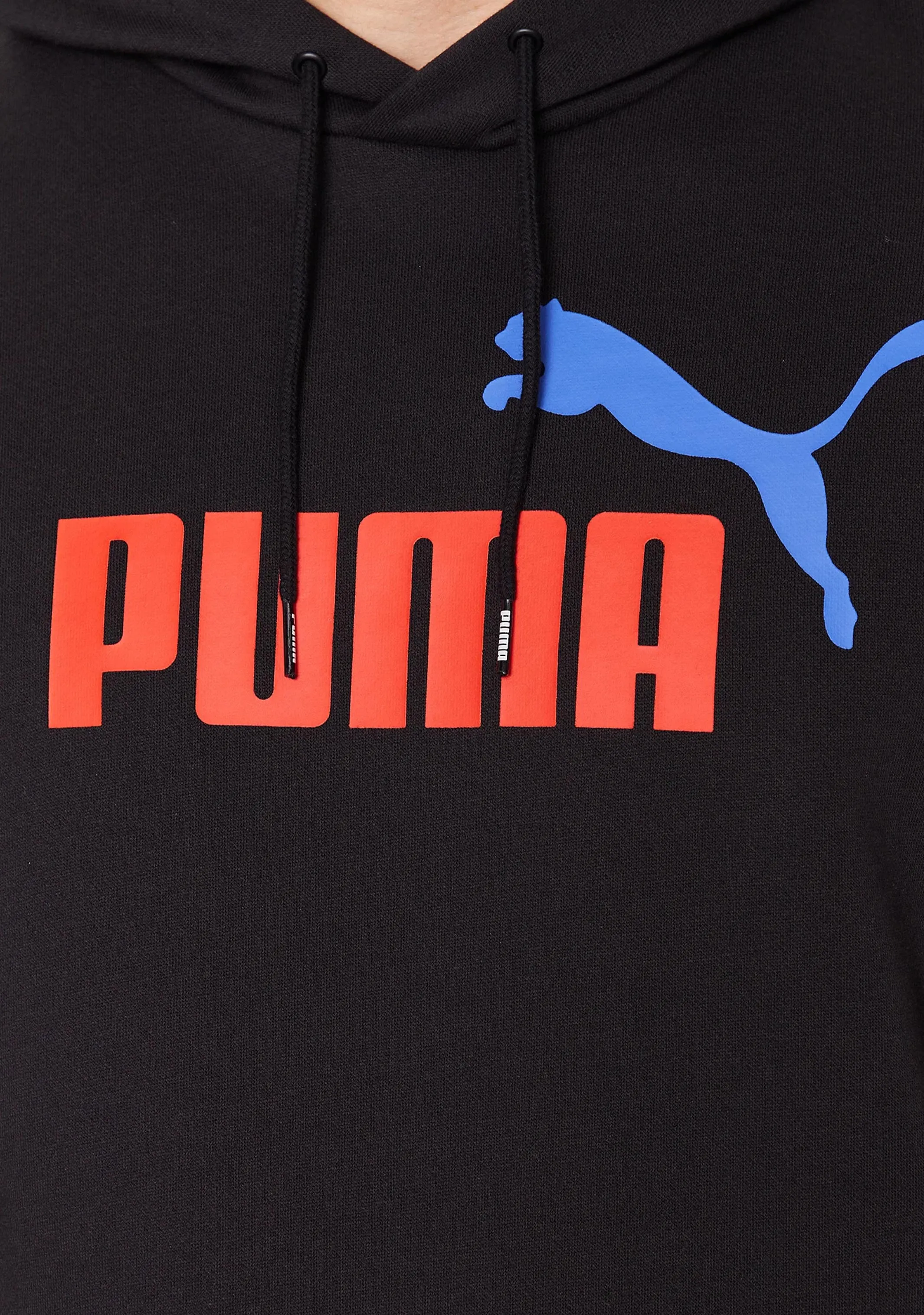 Puma Mens Essentials  2-Tone Big Logo Hoodie