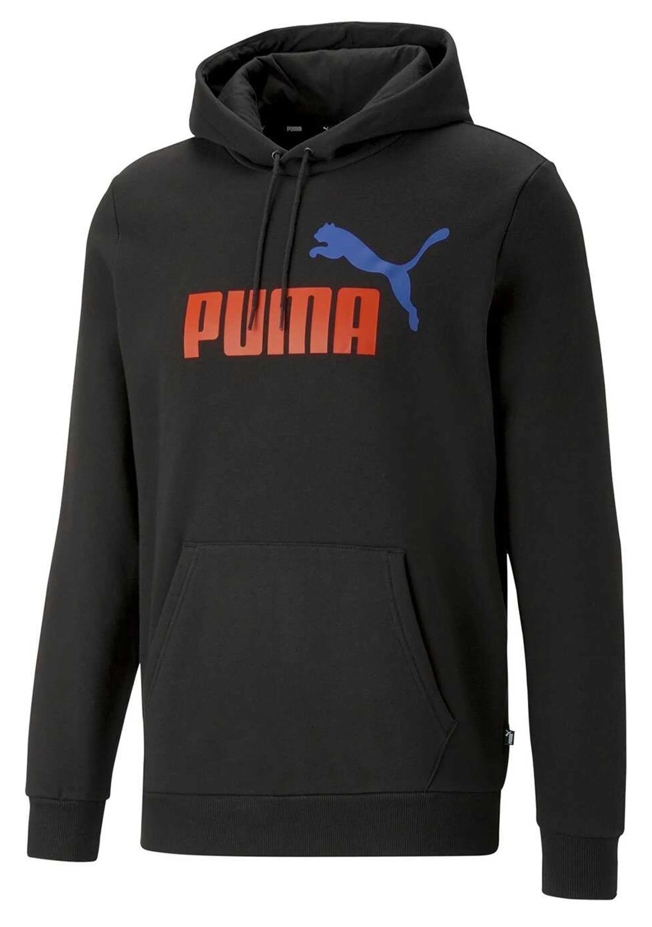 Puma Mens Essentials  2-Tone Big Logo Hoodie