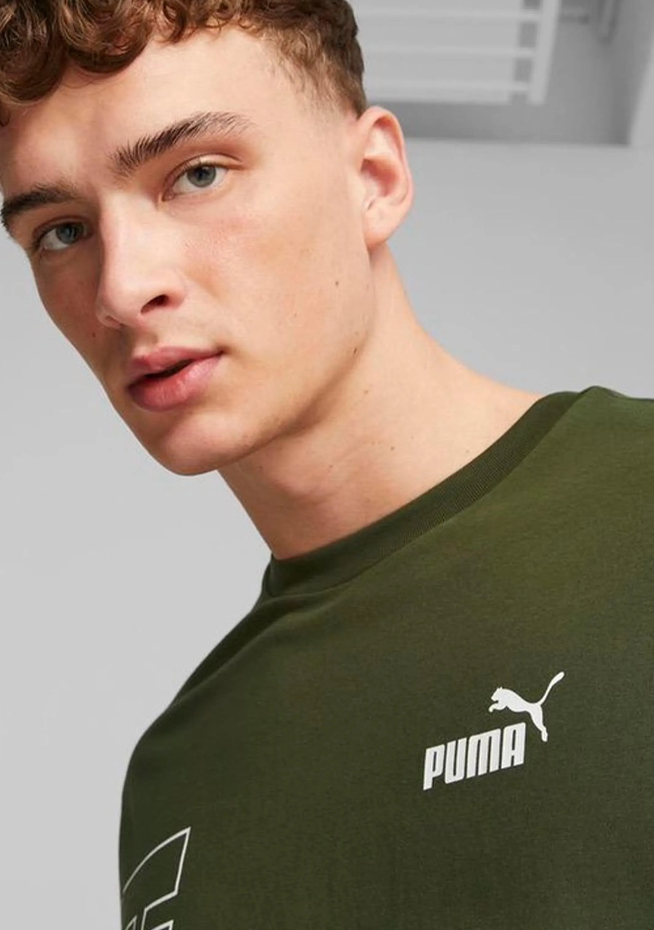 Puma Men's Power Colorblock Tee
