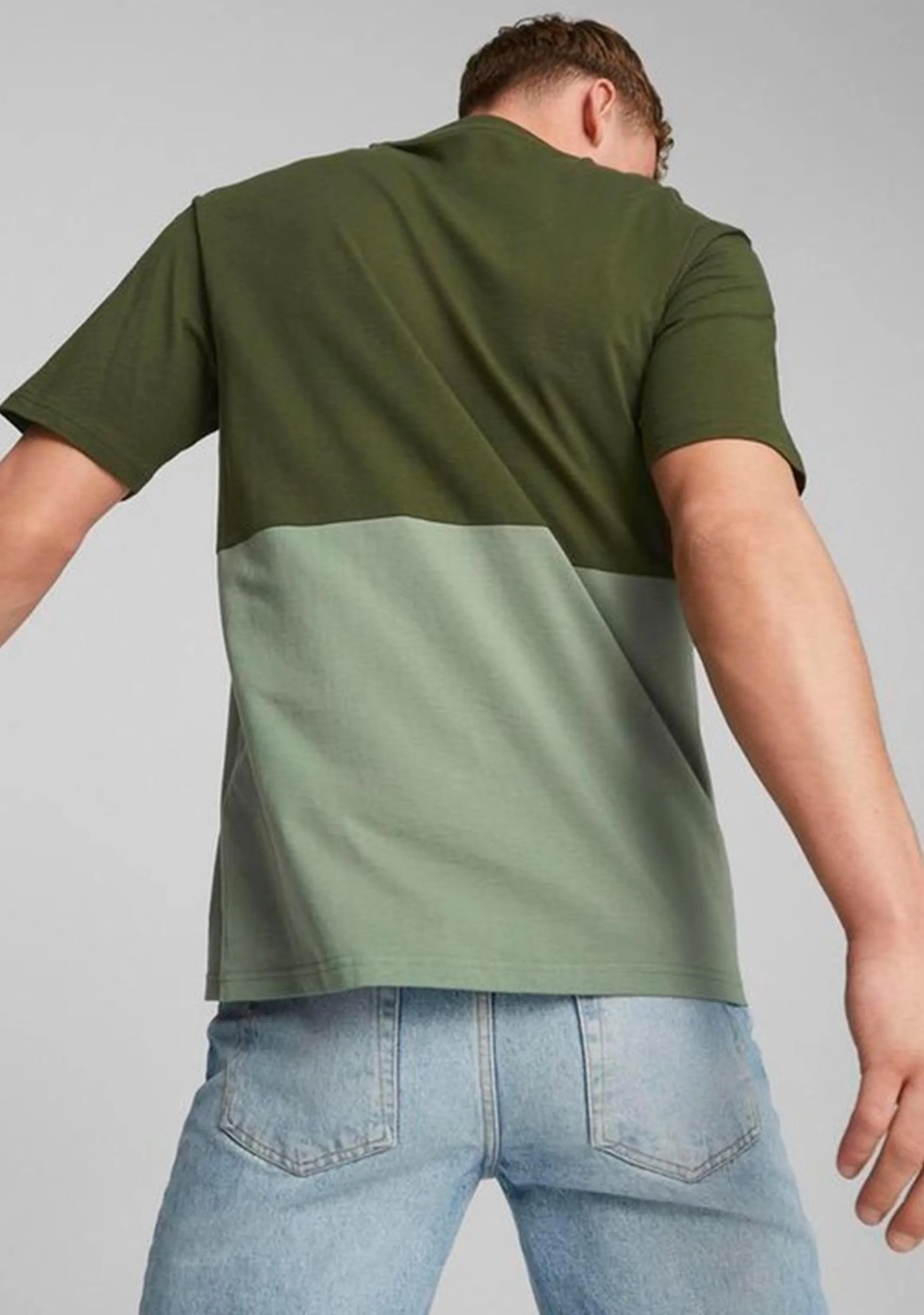 Puma Men's Power Colorblock Tee