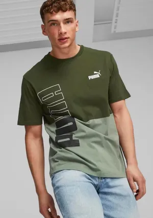 Puma Men's Power Colorblock Tee