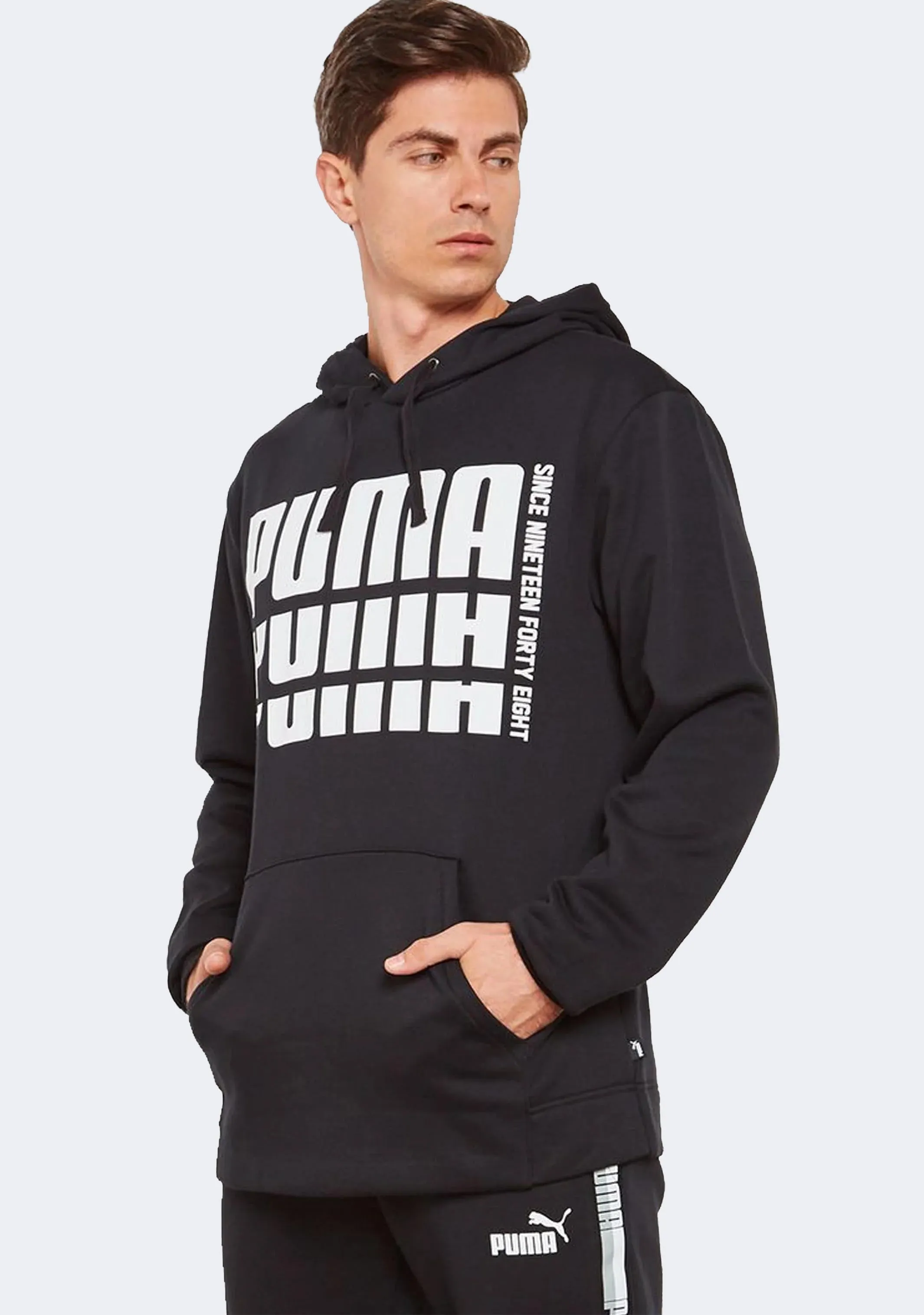Puma Men's Rebel Bold Hoodie Fleece <br> 853387 01