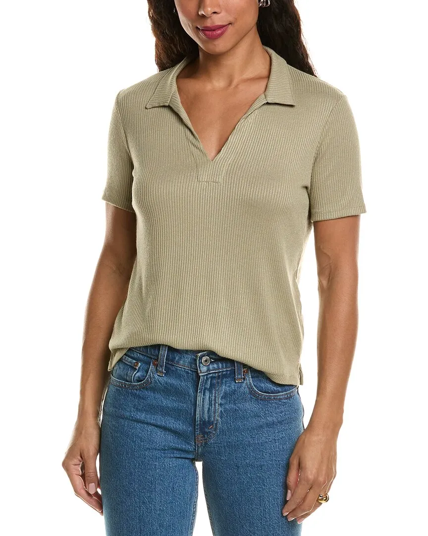 rag & bone Rib Polo Shirt