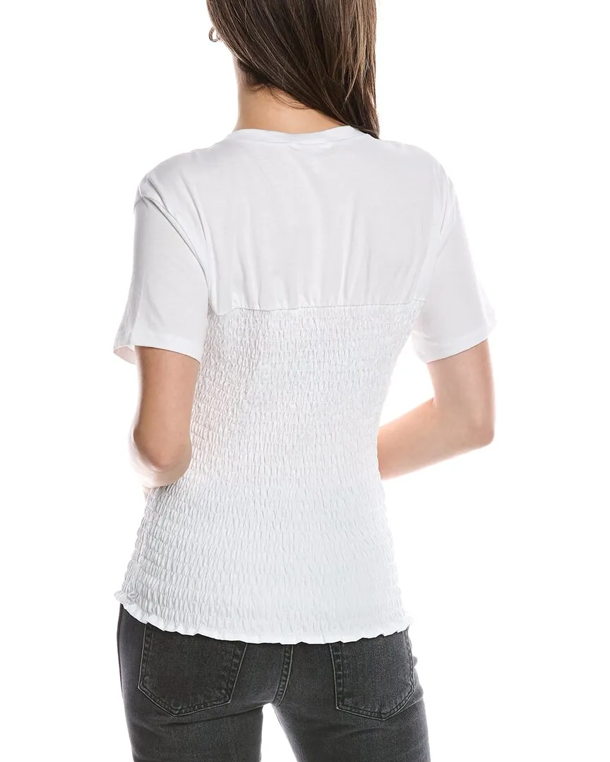 rag & bone Smocked T-Shirt