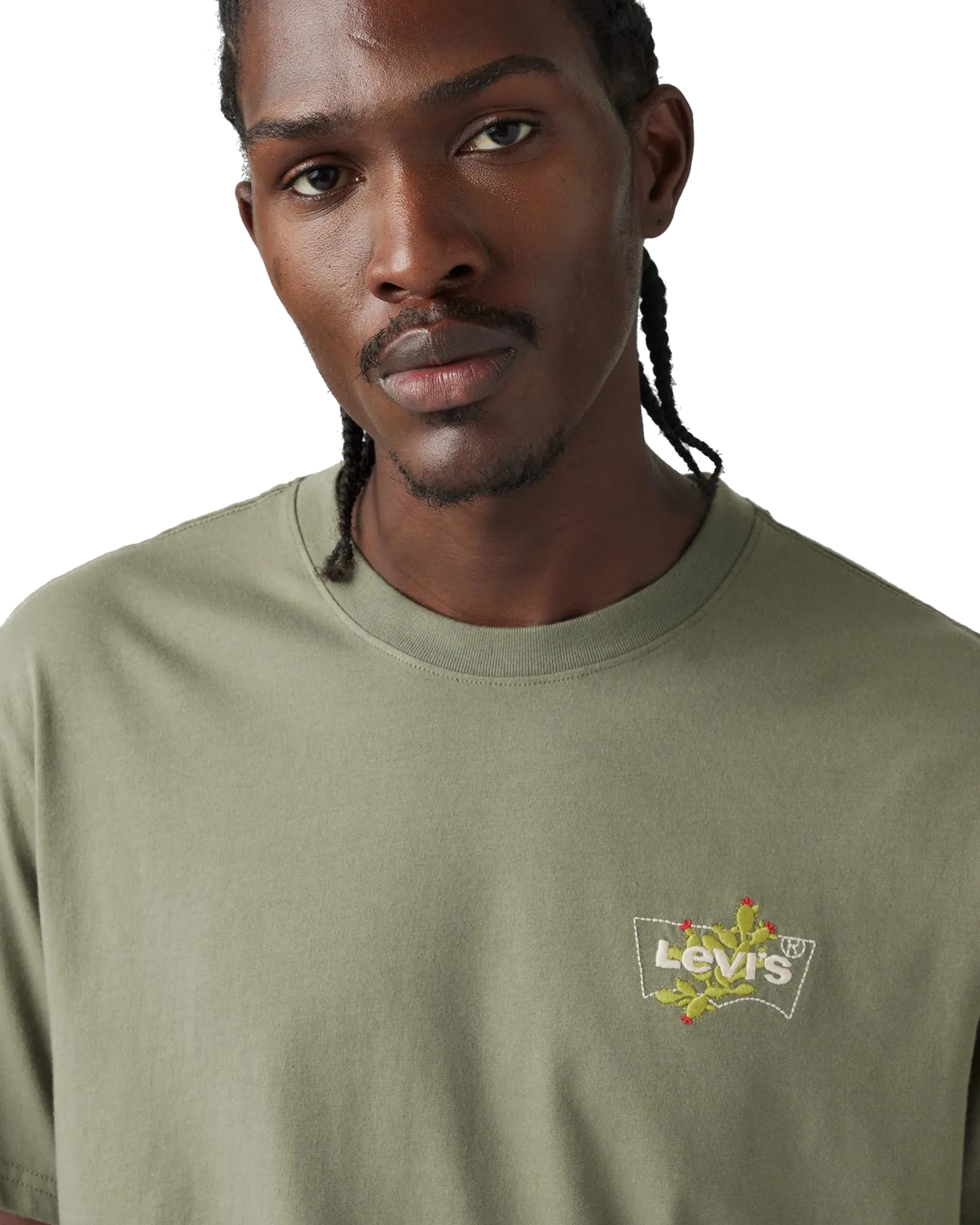 Relaxed Fit T-Shirt in Lichen Green
