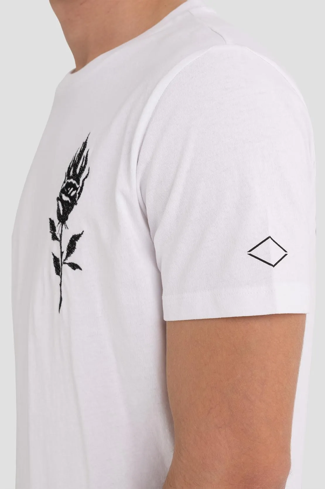 Replay M6479 Rose Logo T-Shirt