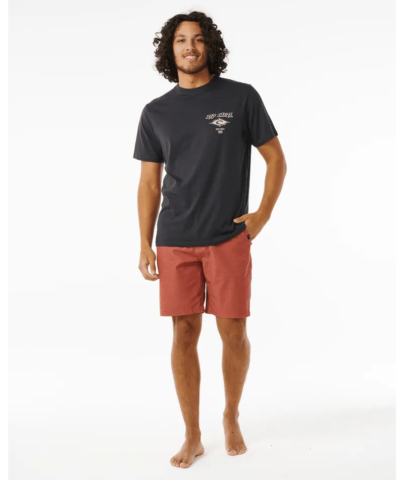 Rip Curl Boardwalk Phase Nineteen Shorts-Terracotta