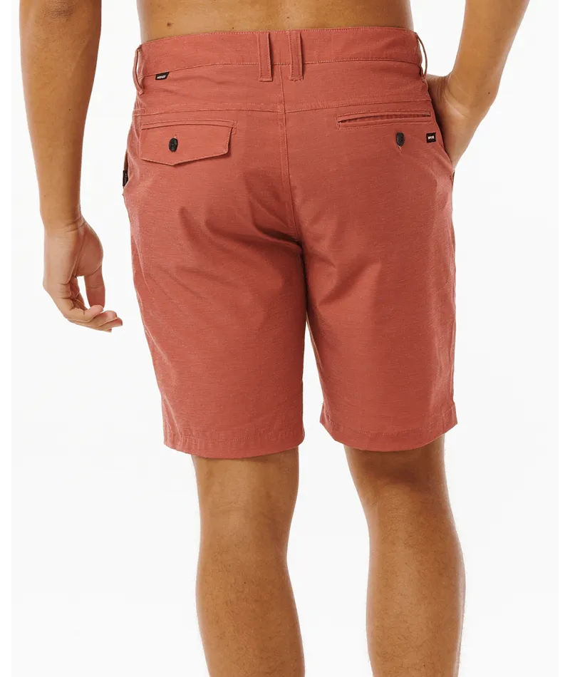 Rip Curl Boardwalk Phase Nineteen Shorts-Terracotta