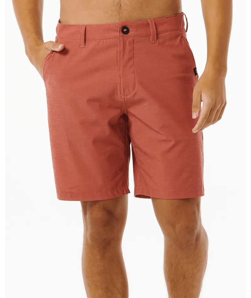 Rip Curl Boardwalk Phase Nineteen Shorts-Terracotta