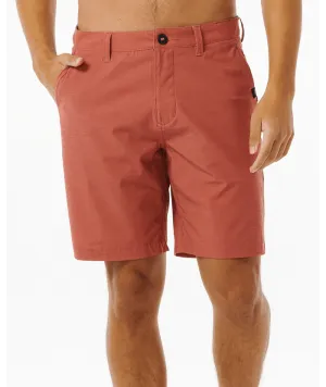 Rip Curl Boardwalk Phase Nineteen Shorts-Terracotta
