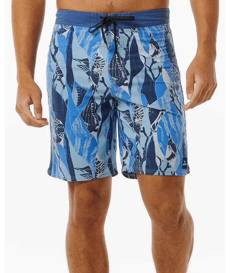 Rip Curl Mirage Rod Lord Boardshorts-Blue Yonder