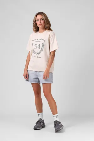 RPM 94 Crest Tee Vintage Cream