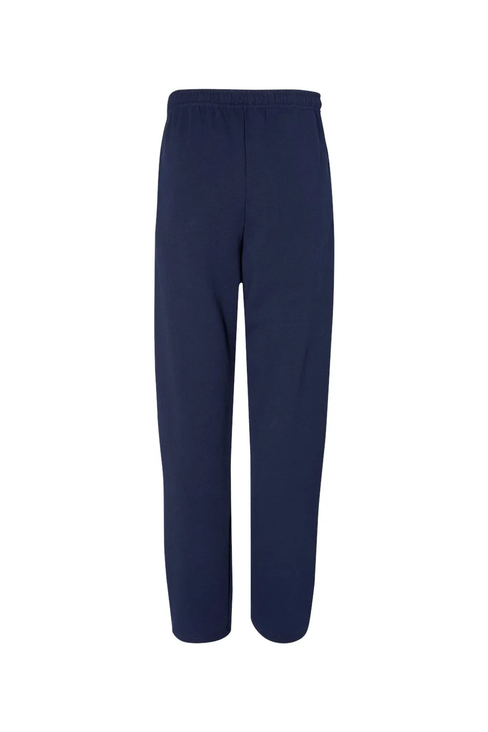 Russell Athletic Mens Dri Power Moisture Wicking Open Bottom Sweatpants w/ Pockets - Navy Blue