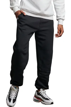 Russell Athletic Mens Dri Power Moisture Wicking Sweatpants w/ Pockets - Black