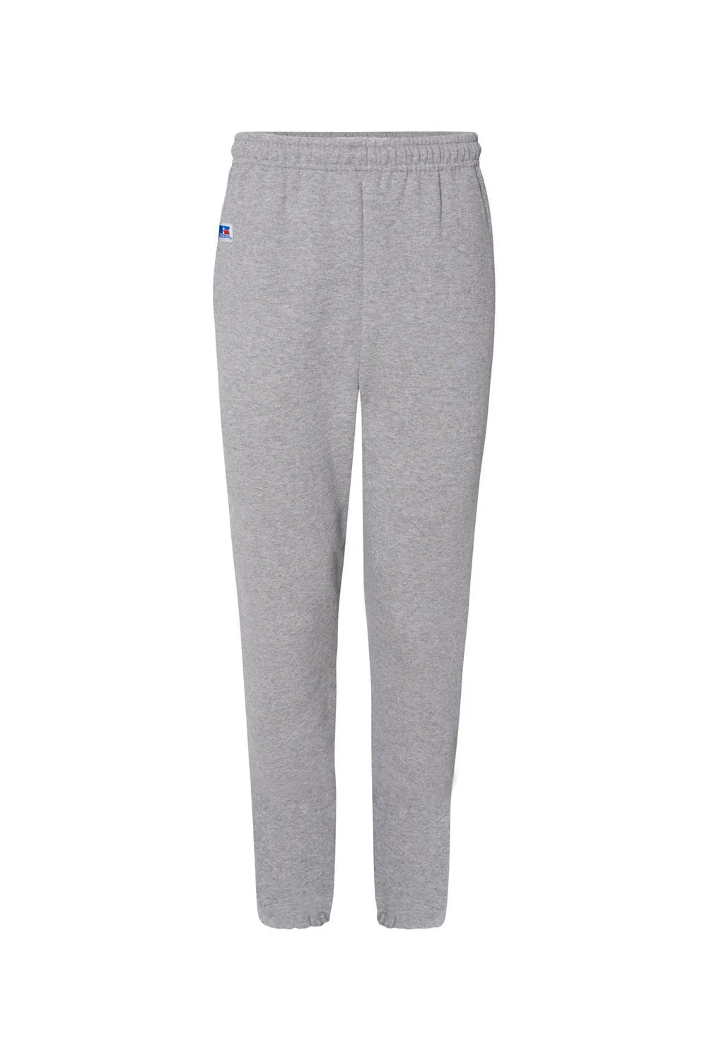 Russell Athletic Mens Dri Power Moisture Wicking Sweatpants w/ Pockets - Oxford Grey