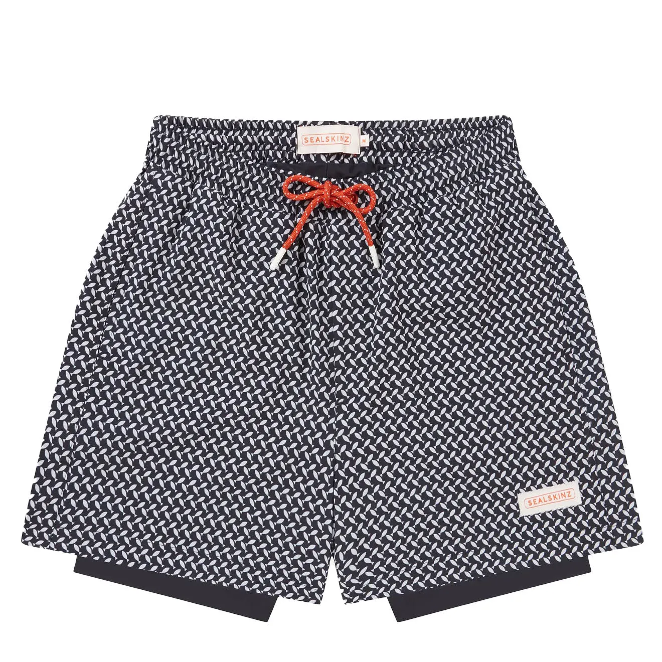 Sealskinz Southwood Quick Dry Fish Print Swim short Navy
