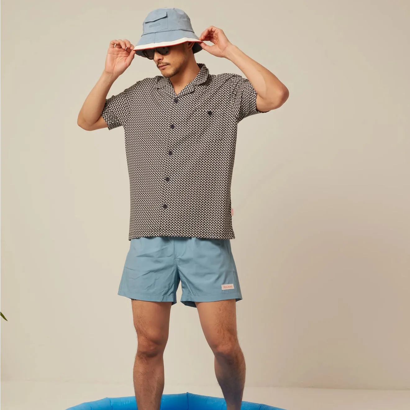 Sealskinz Southwood Quick Dry Plain Swim short Blue