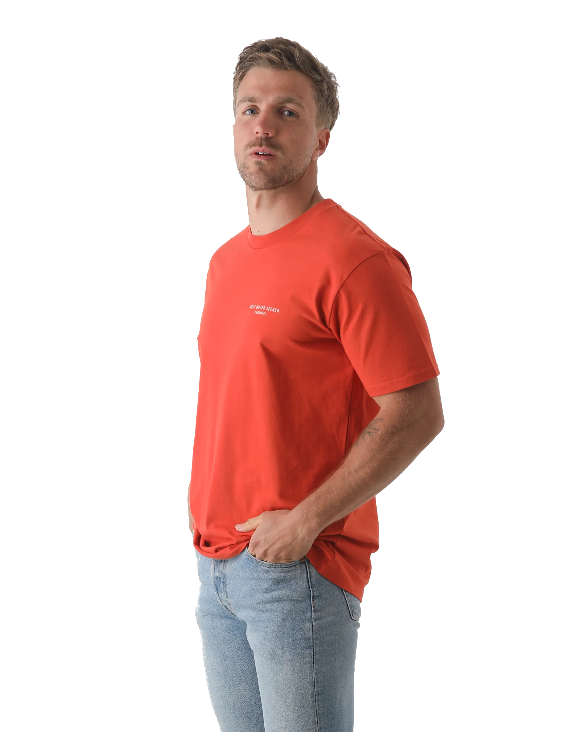 Set On T-Shirt in Autumn
