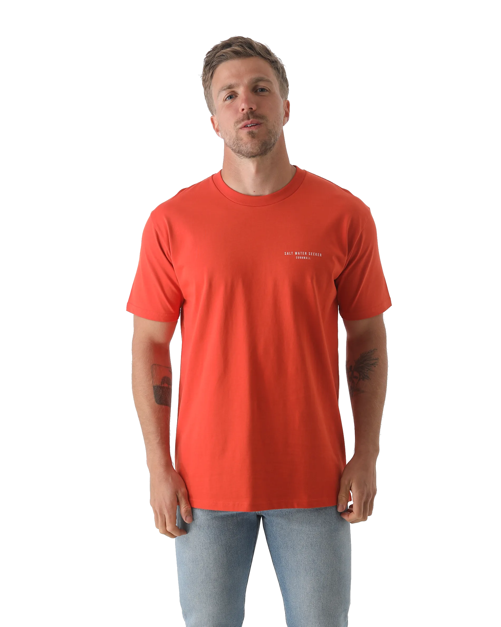 Set On T-Shirt in Autumn