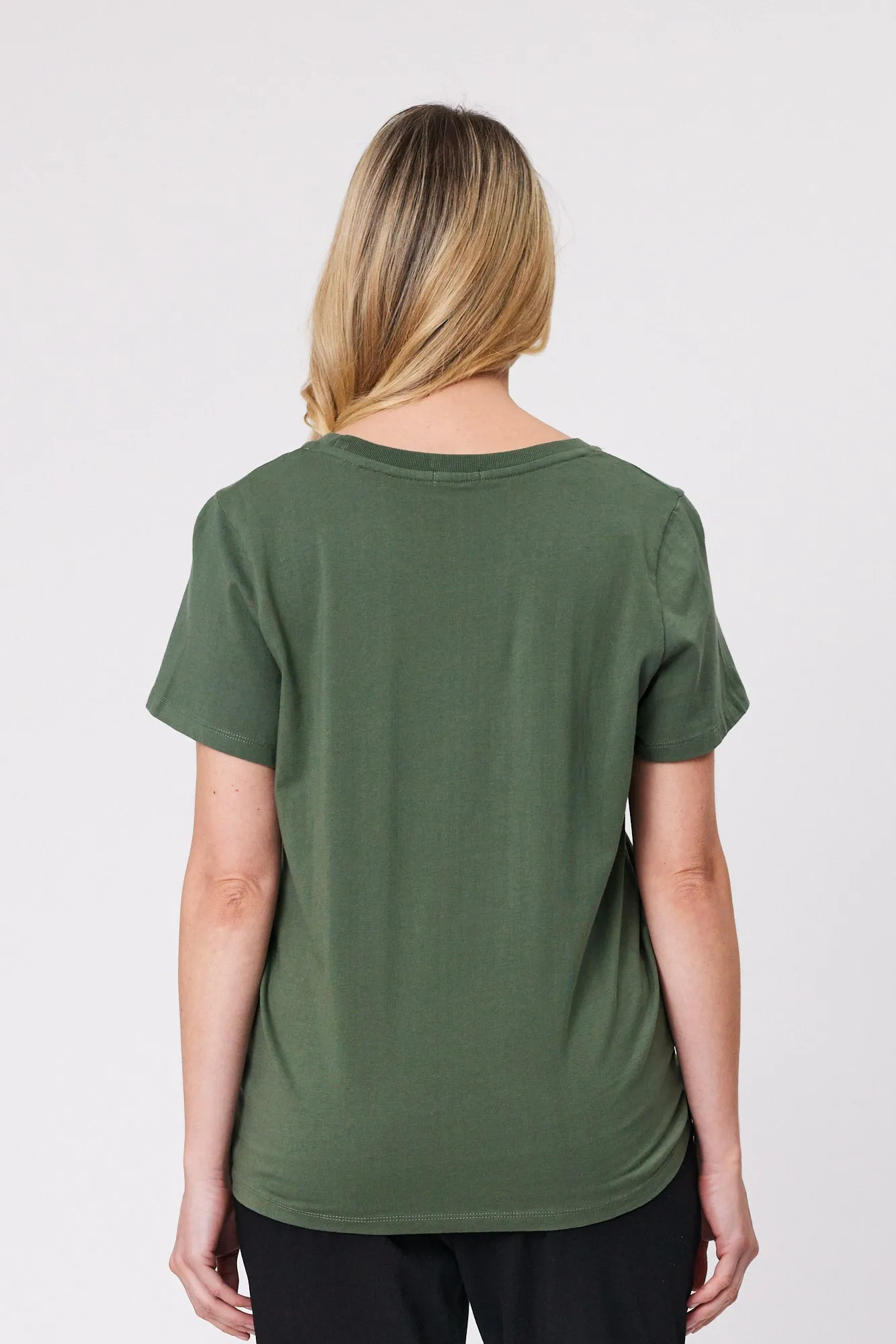 Shine On Essentials Tee Khaki