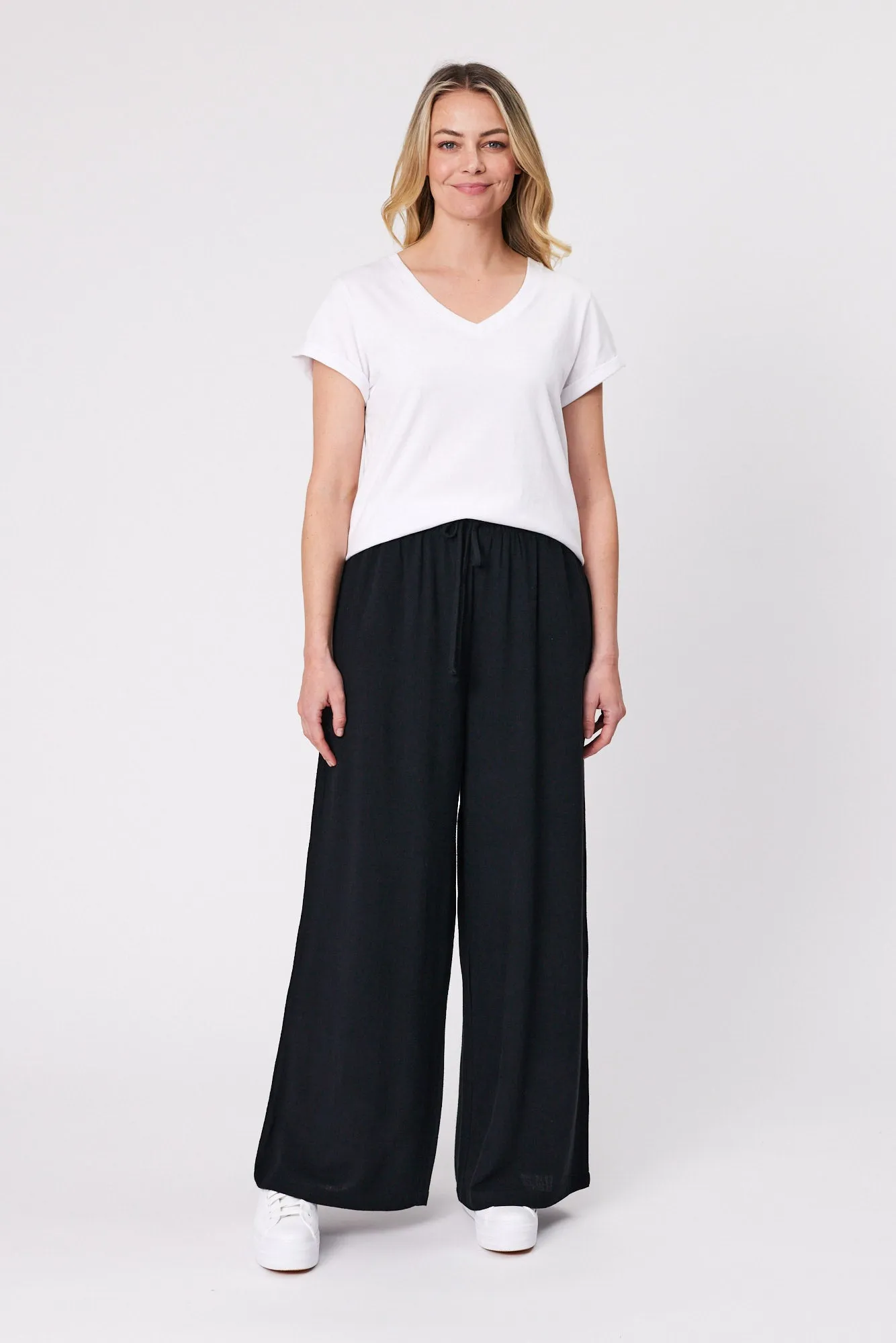 Shine On Essentials V Tee White