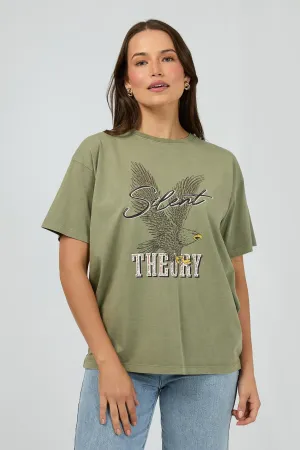 Silent Theory Departed Tee Khaki