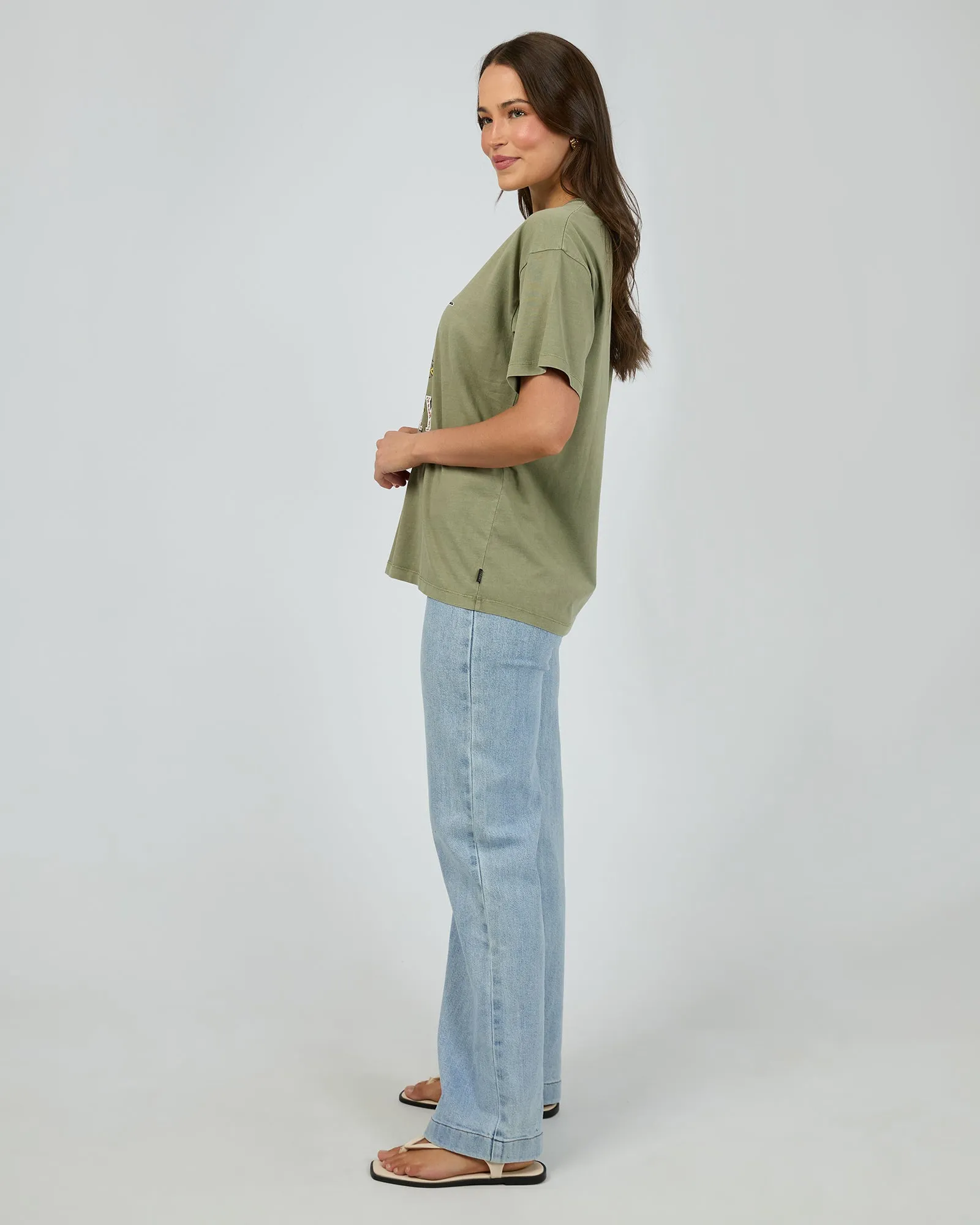 Silent Theory Departed Tee Khaki