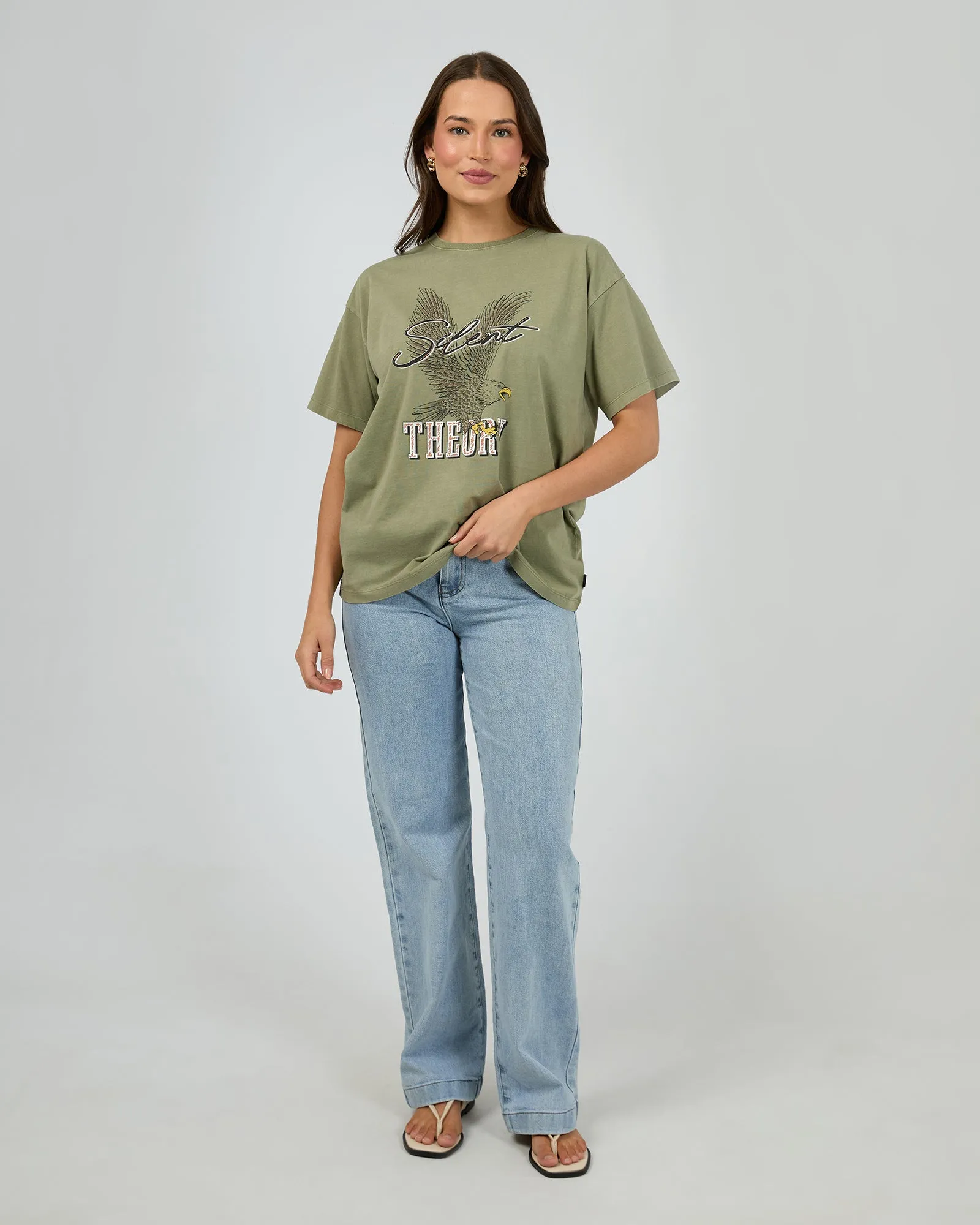 Silent Theory Departed Tee Khaki