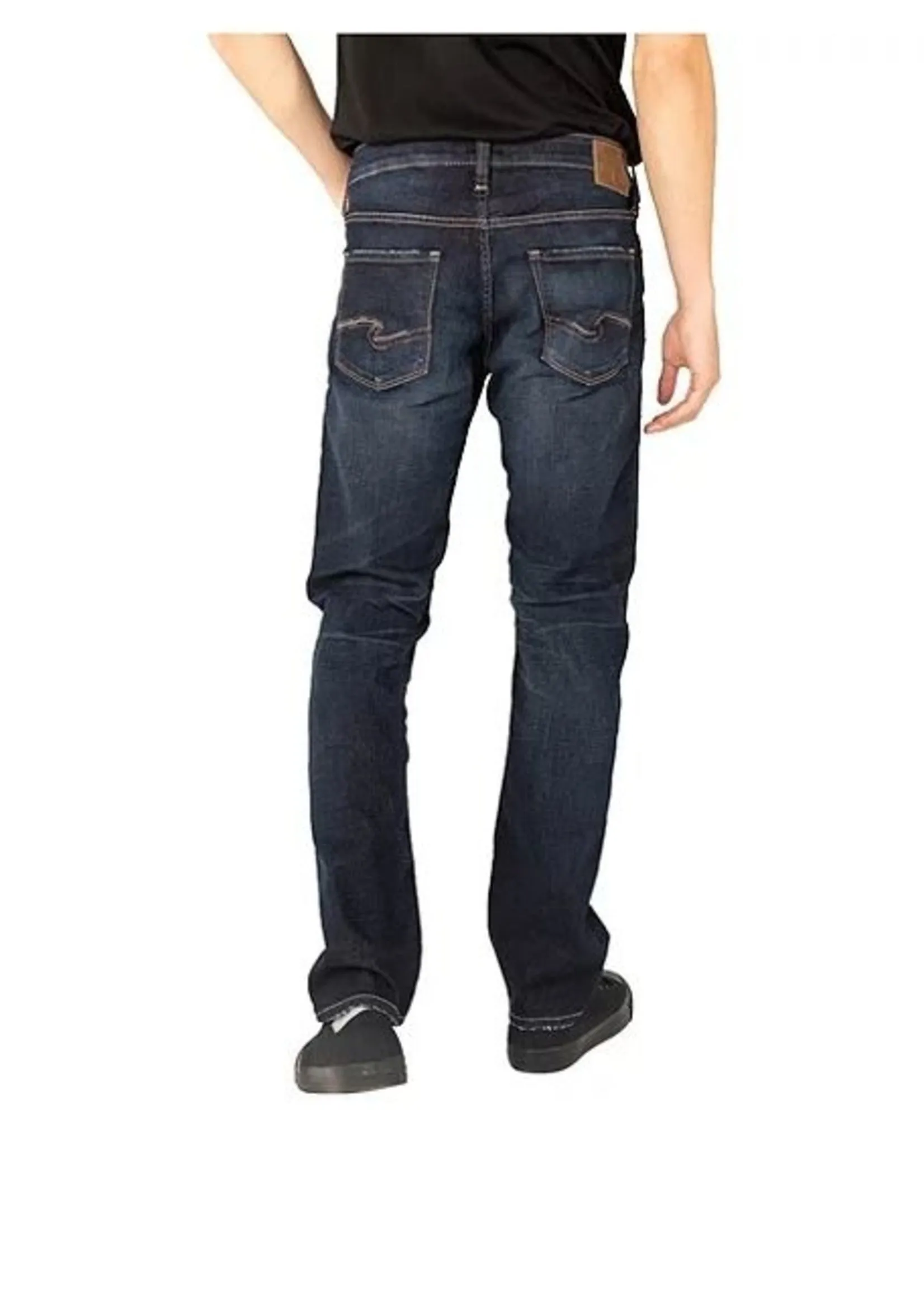 Silver Allan Classic Fit Straight Leg