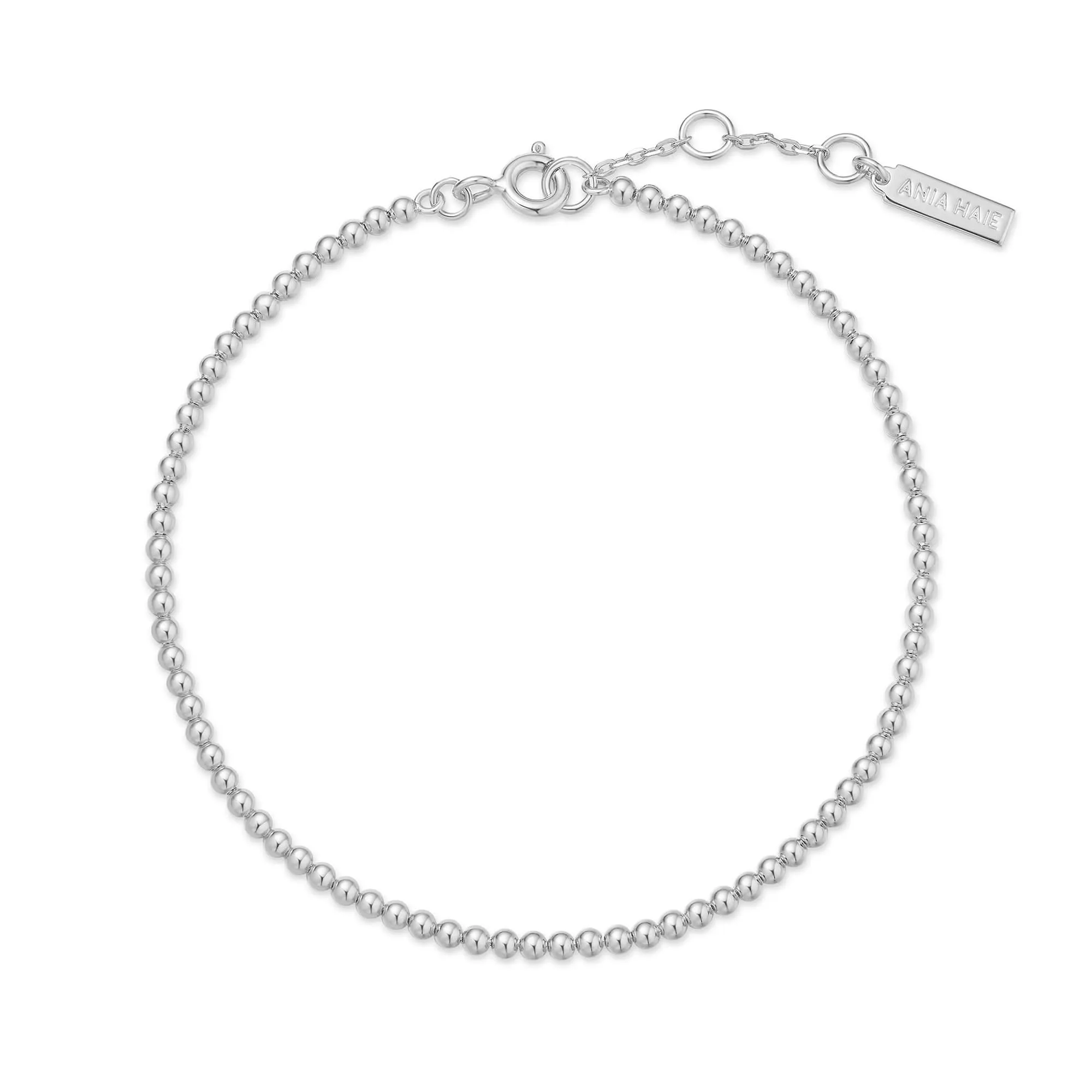 Bracelet en perles argentées B063-03H Ania Haie Jewellery