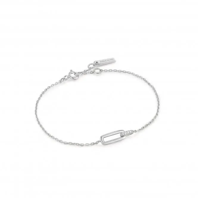 Bracelet Entrelacé Silver Glam B037-01H Bijoux Ania Haie